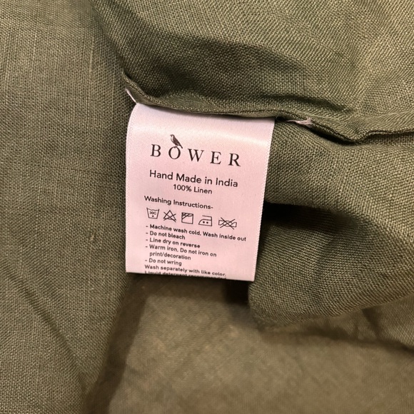 Bower Hand Made Linen Midi Dress - Picture 8 of 13